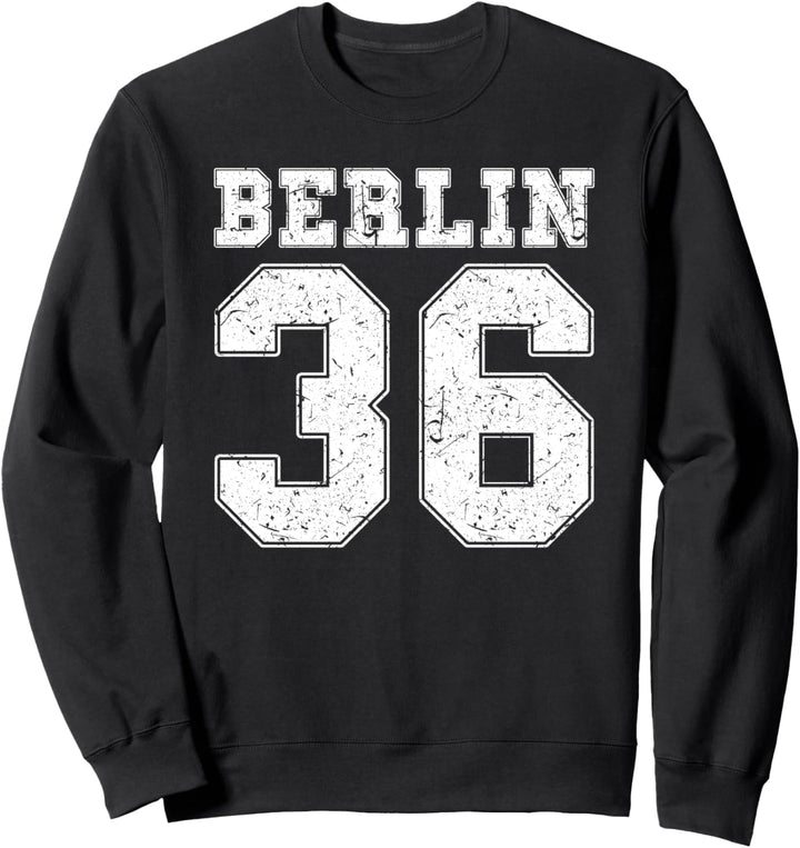 Berlin Liebe Old School Berliner Kreuzberg 36 Sweatshirt