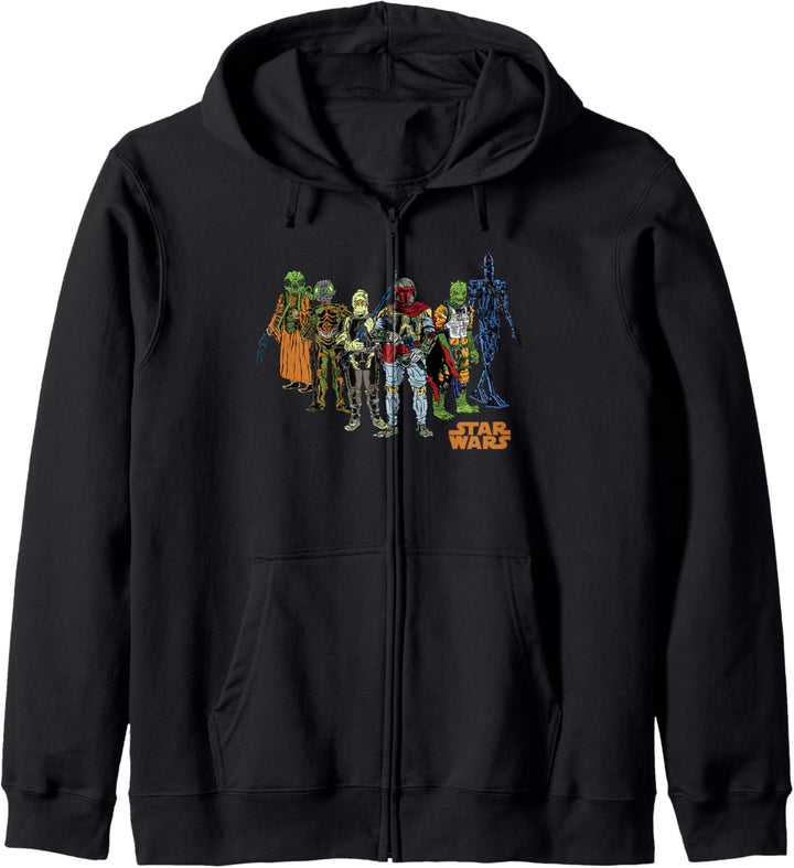 Star Wars Boba Fett Orange Pop Candy Squad Kapuzenjacke
