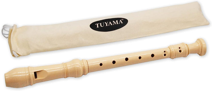 Starterset: Tuyama TFS-06B (barocke Griffweise) Blockflöte + &