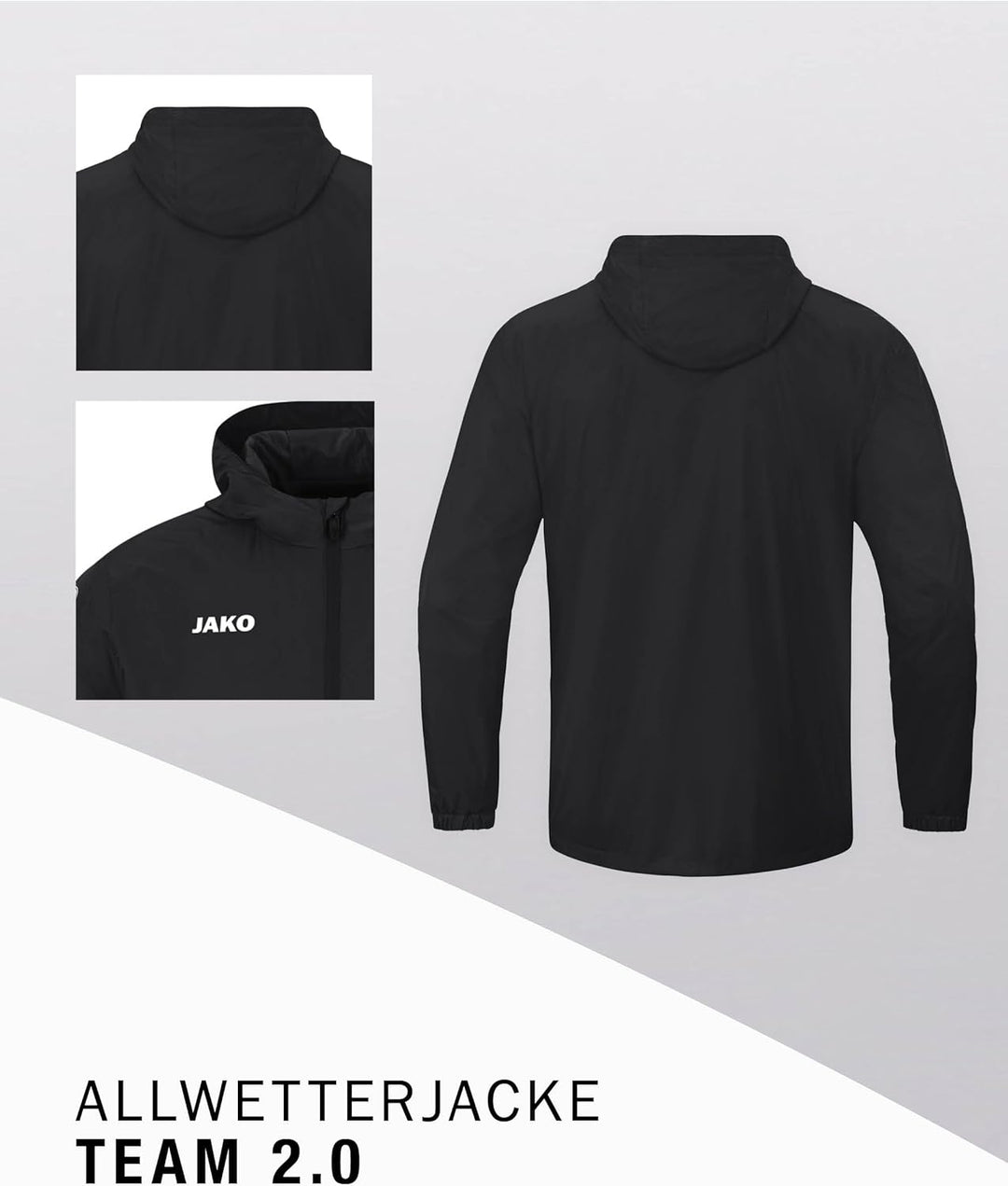 JAKO Ball Performance 3.0-14 Panel Handgenäht 3XL Schwarz, 3XL Schwarz