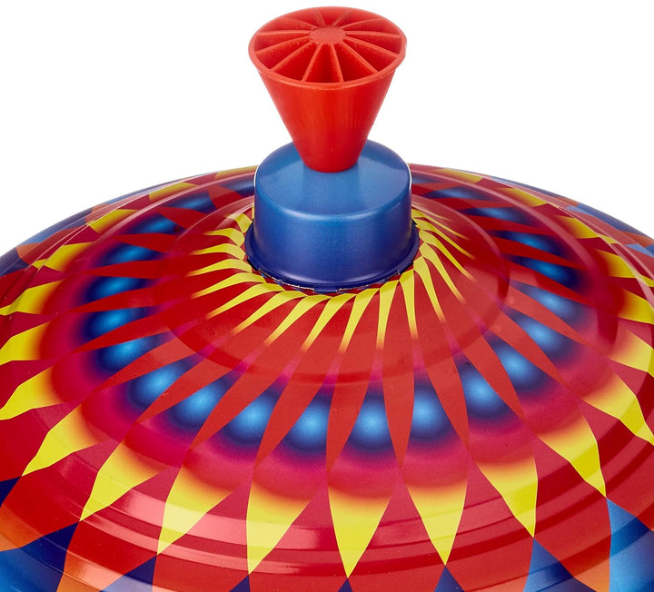 Small Foot Brummkreisel Kunterbunt, schult die Feinmotorik, mit Standfuss aus Gummi, für Kinder ab 1