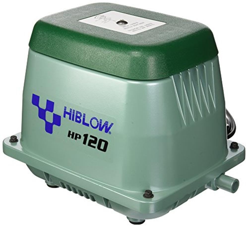 HiBlow Luftpumpe HP-120 150l/min bei 1,3m, Ausgang 18mm, 115 Watt, HP-120