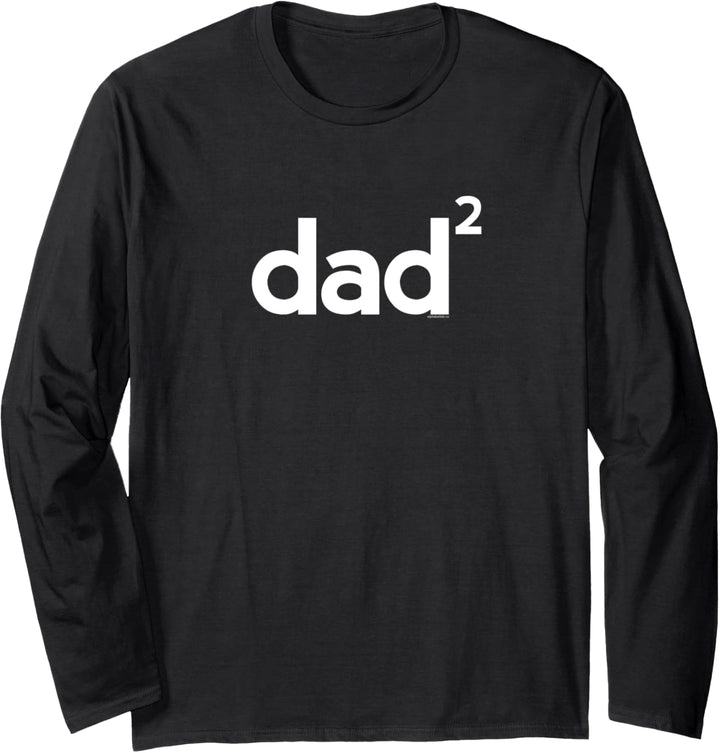 Dad Gifts for Dad | Dad of 2 Two | Gift Fathers Day Math Langarmshirt