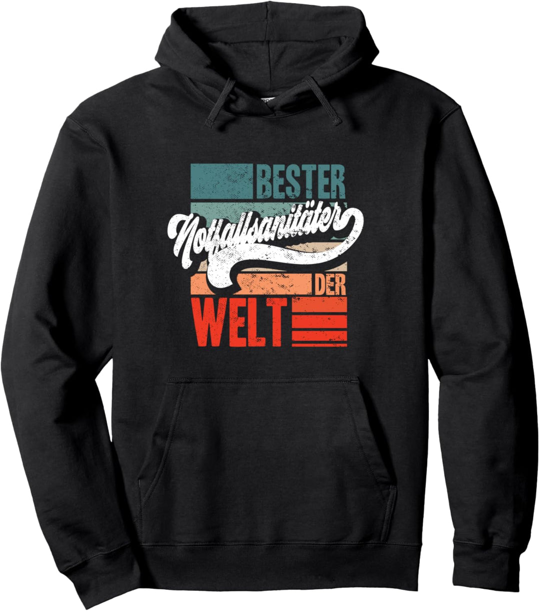 Bester Notfallsanitäter Der Welt Spruch Rettungsdienst Pullover Hoodie