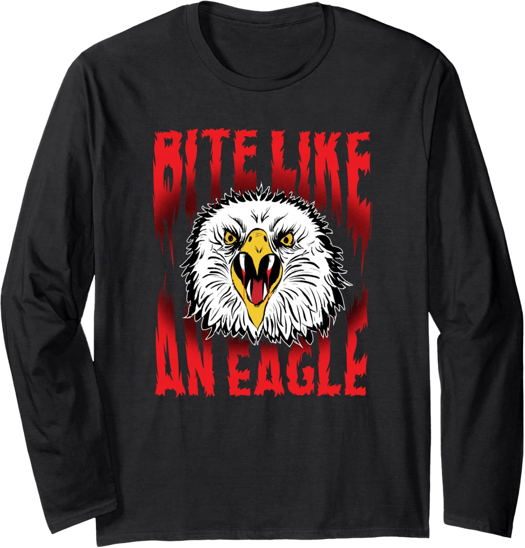 Cobra Kai Ombre Biss Wie ein Adler Langarmshirt