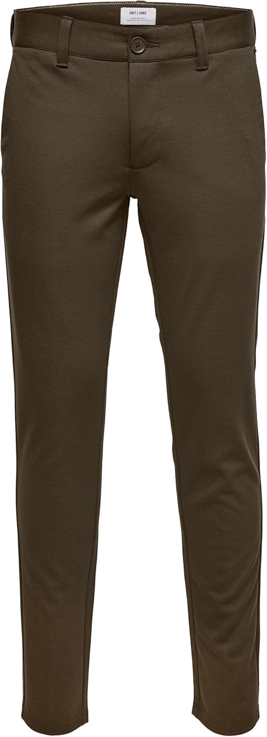 ONLY & SONS Mens Black Chinos