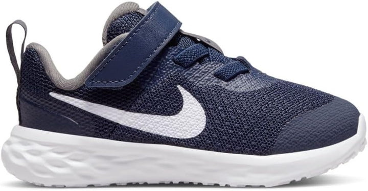 Nike Unisex Kinder Dd1094-007Sneaker 19.5 EU Midnight Navy White Flat Pewter, 19.5 EU Midnight Navy