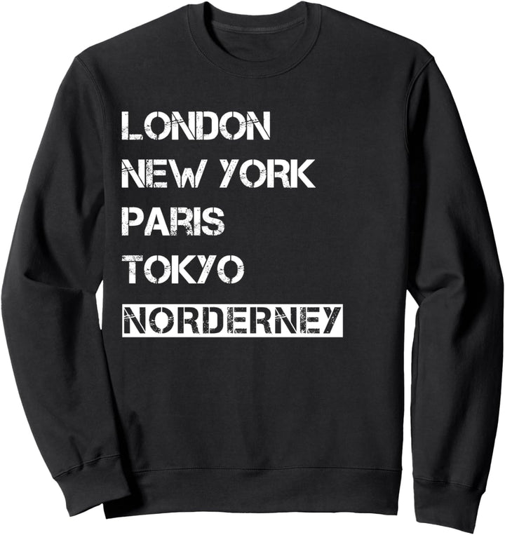 Meine Heimat Norderney! Geburtsort &amp; Heimatliebe Norderney Sweatshirt