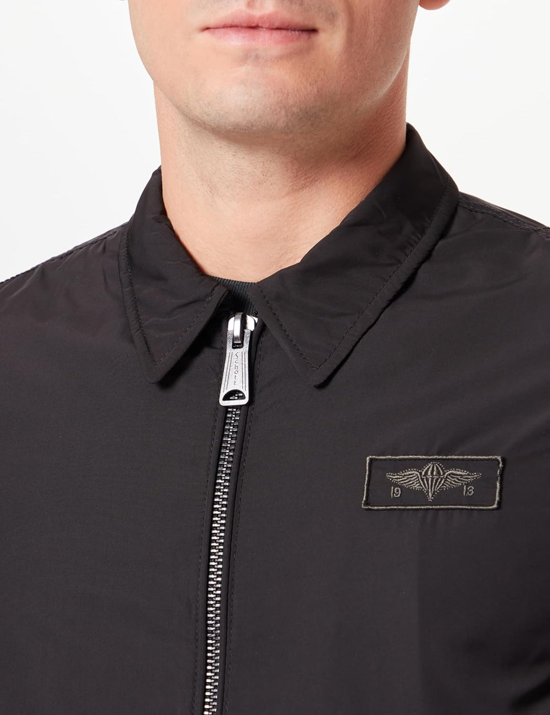 Schott NYC Herren Jacke XXL Schwarz, XXL Schwarz