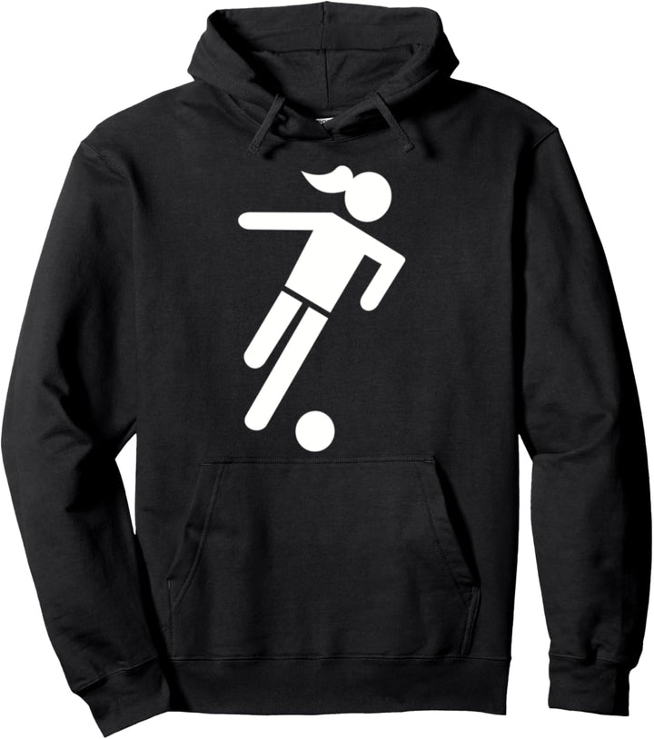 Fussball Mädchen Pullover Hoodie