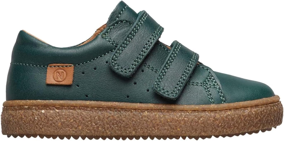 Naturino Carex VL-Sneakers aus Leder 20 EU Dunkelgrün, 20 EU Dunkelgrün