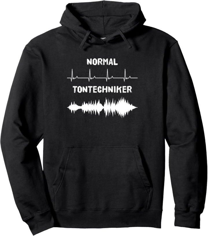 Tontechnik Herzschlag Tontechniker Pullover Hoodie