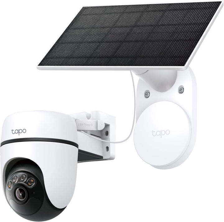 Tapo C630 KIT 360° Solar Überwachungskamera Aussen mit Akku | 3K 5MP | Gratis KI-Erkennung | Farb- &