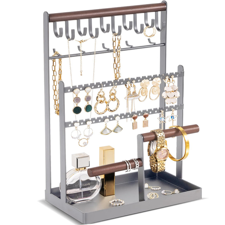 ProCase Schmuckständer Schmuckhalter für Ohrring Ohrstecker Ketten Schmuck Organizer Jewelry Ständer