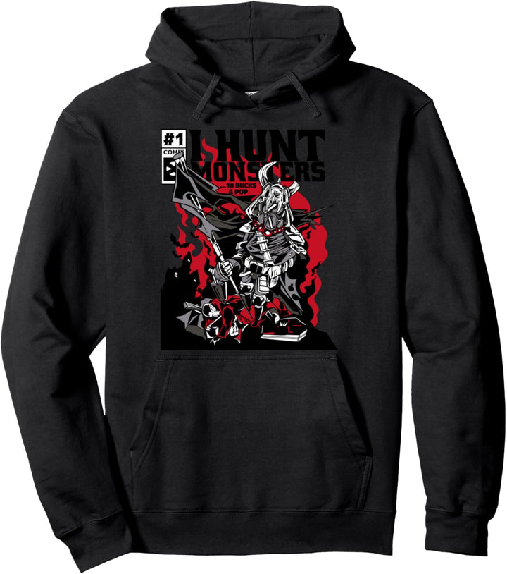 Gaming I Hunt Monsters Gamer Console PC Lustig Pullover Hoodie