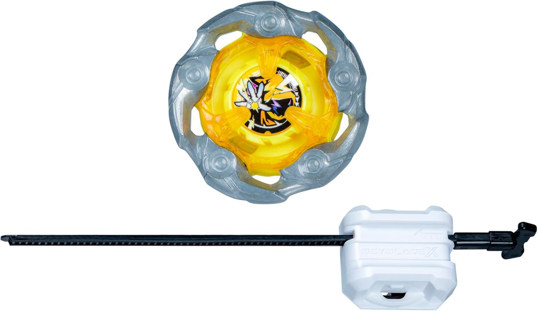 Beyblade X Wand Wizard 5-70DB UX Starter Pack Set mit Ausdauer Typ Top und Launcher; Authentische Ta