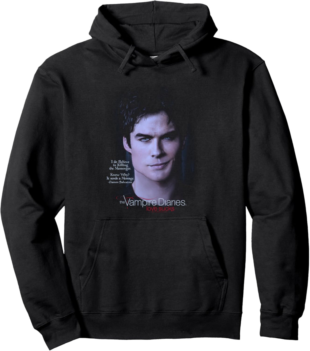 Vampire Diaries Messenger Pullover Hoodie