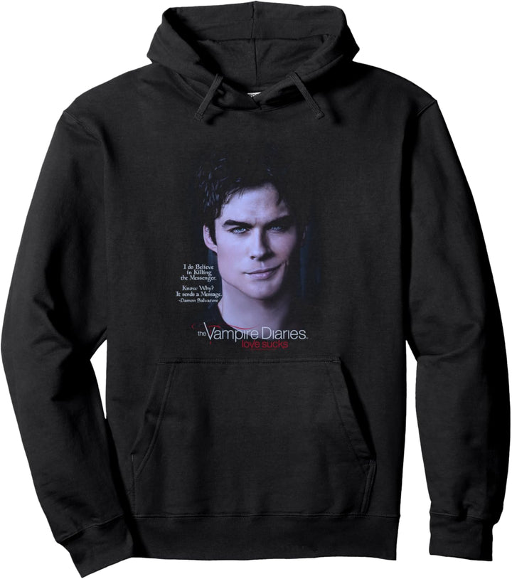 Vampire Diaries Messenger Pullover Hoodie