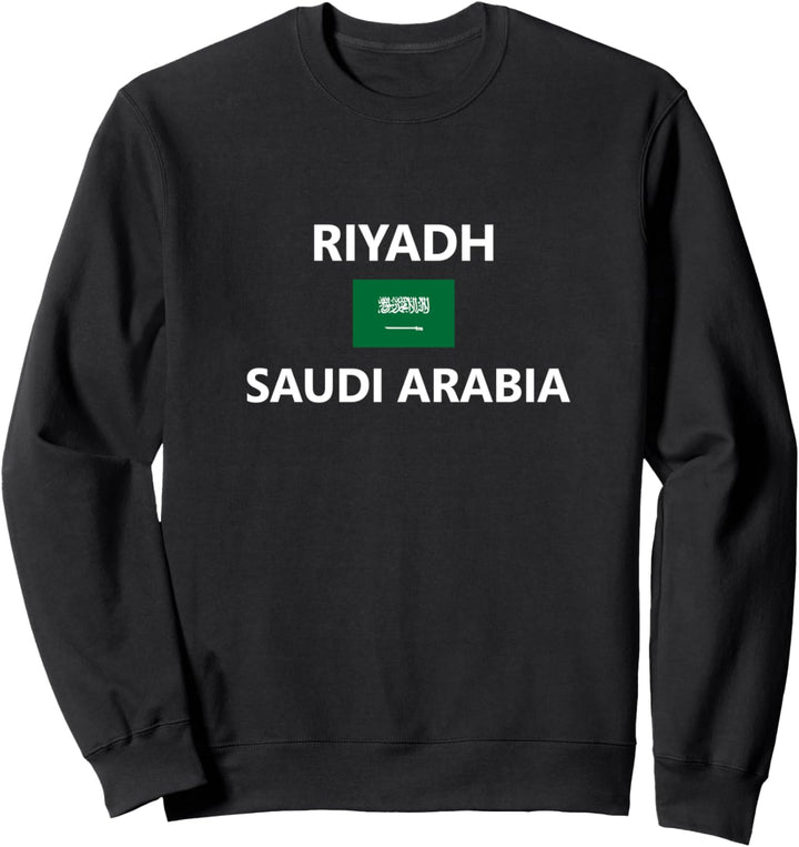 Riyadh Saudi Arabia Flag Country Sweatshirt