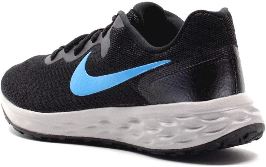 Nike Herren Revolution Laufschuh 42 EU Black Laser Blue Cobblestone, 42 EU Black Laser Blue Cobblest