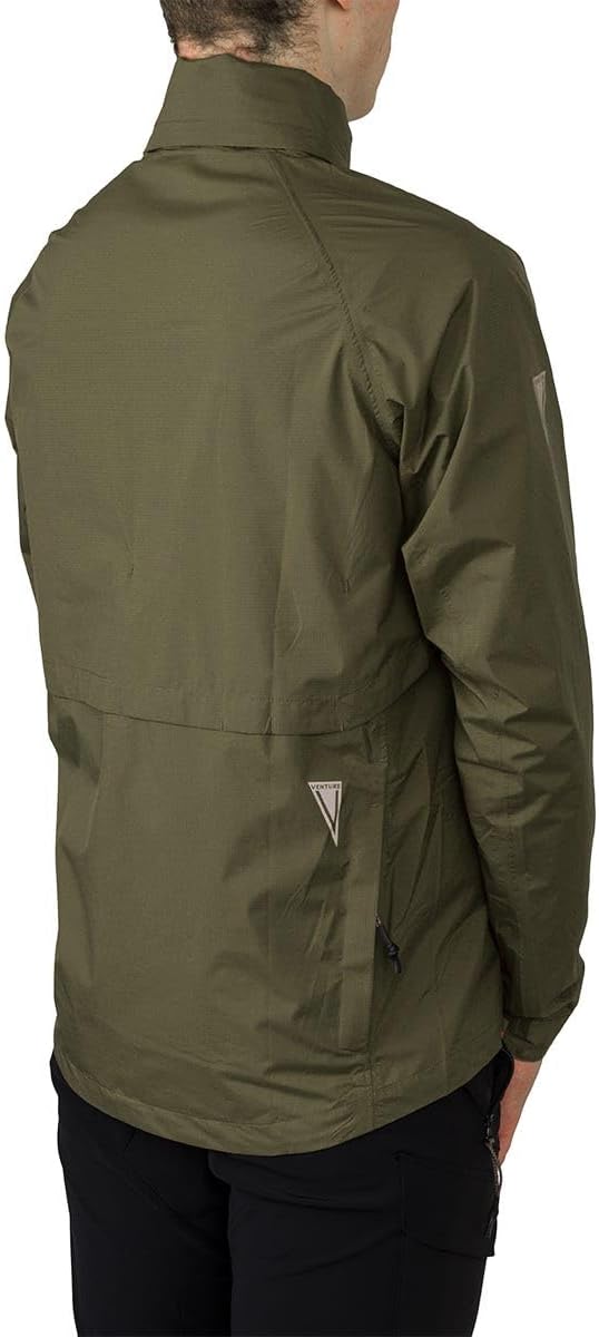 AGU Unisex Giacca Compact Rain Venture Unisex Verde Militare Giacca Compact Rain VENTURE Unisex Verd