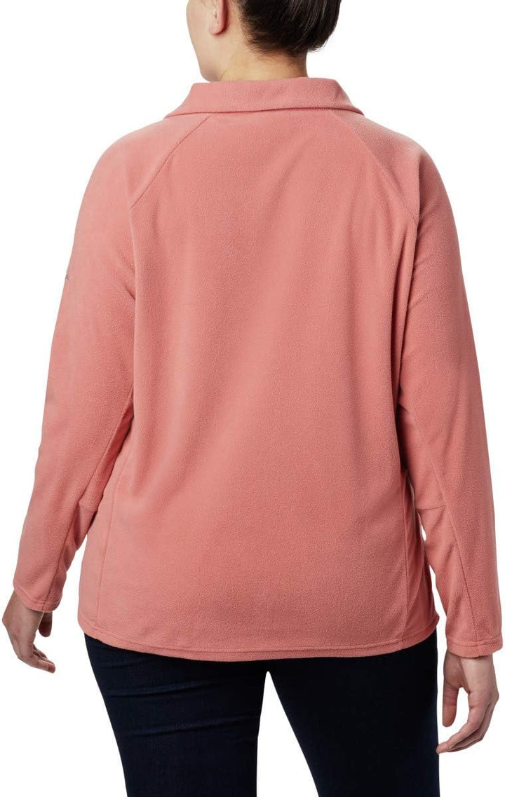 Columbia Damen Glacial Iv 1/2 Zip Fleecejacke Dark Coral XS, Dark Coral XS
