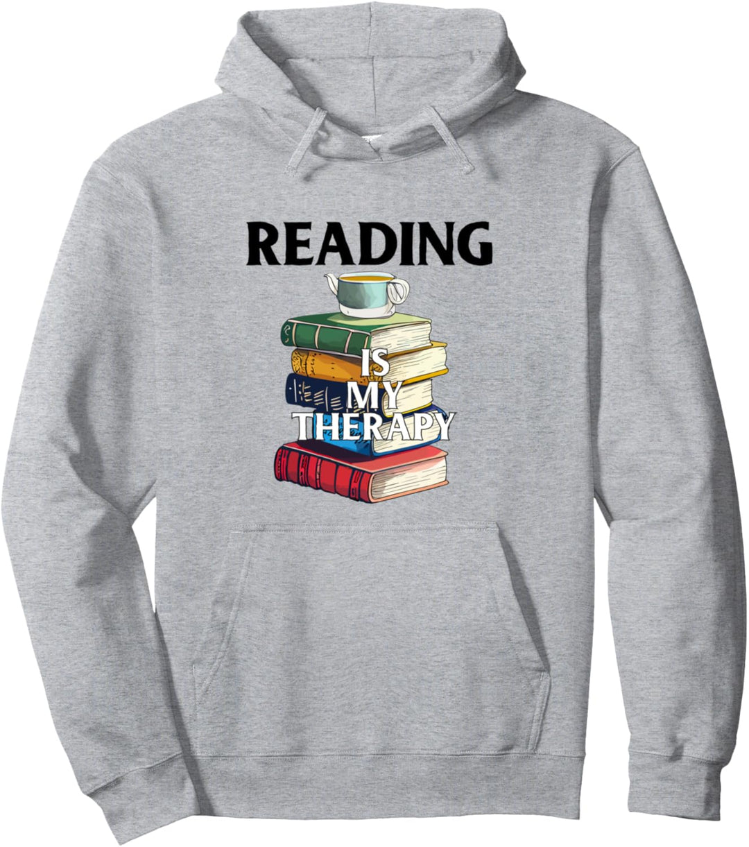 Für Leser ist Lesen meine Therapie Lesen ist meine Superkraft Pullover Hoodie