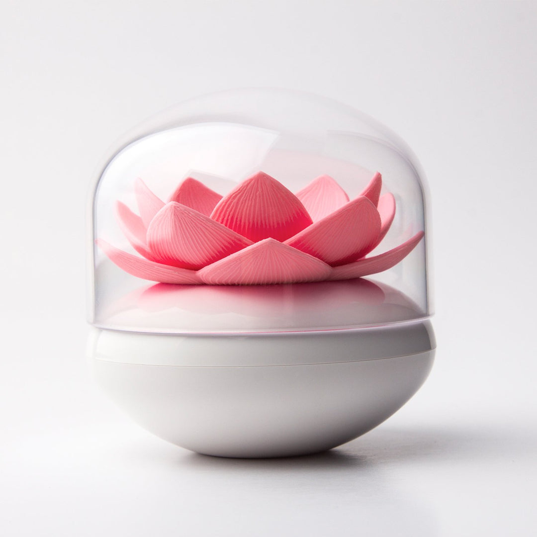 Qualy Behälter für Wattestäbchen, Kunststoff, Rosa QL10157W-P