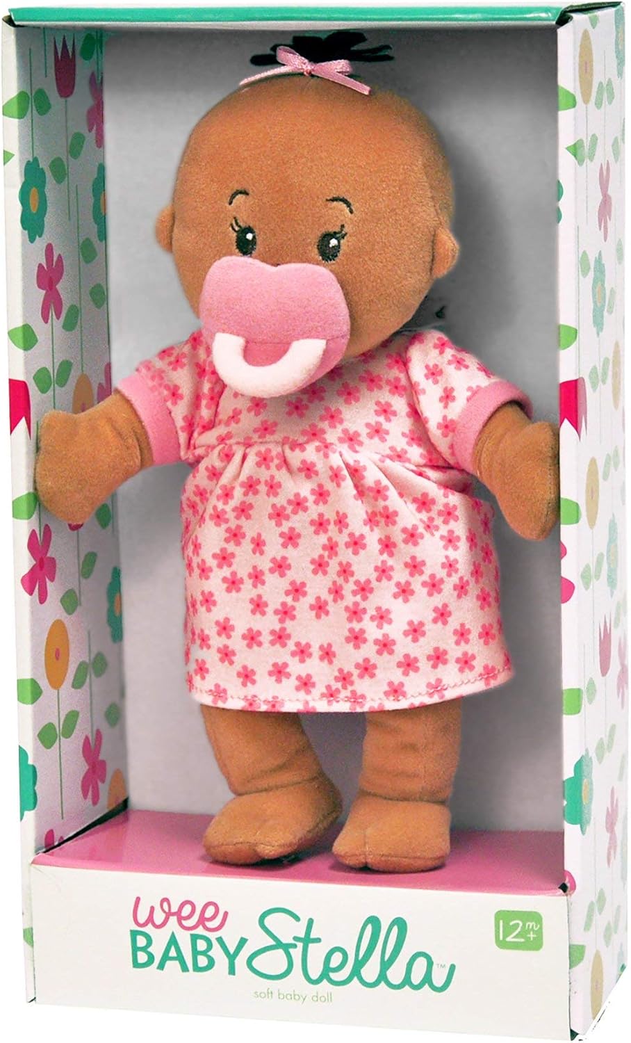 Manhattan Toy Wee Baby Stella Beige 12" Soft Baby Doll, Wee Baby Stella beige