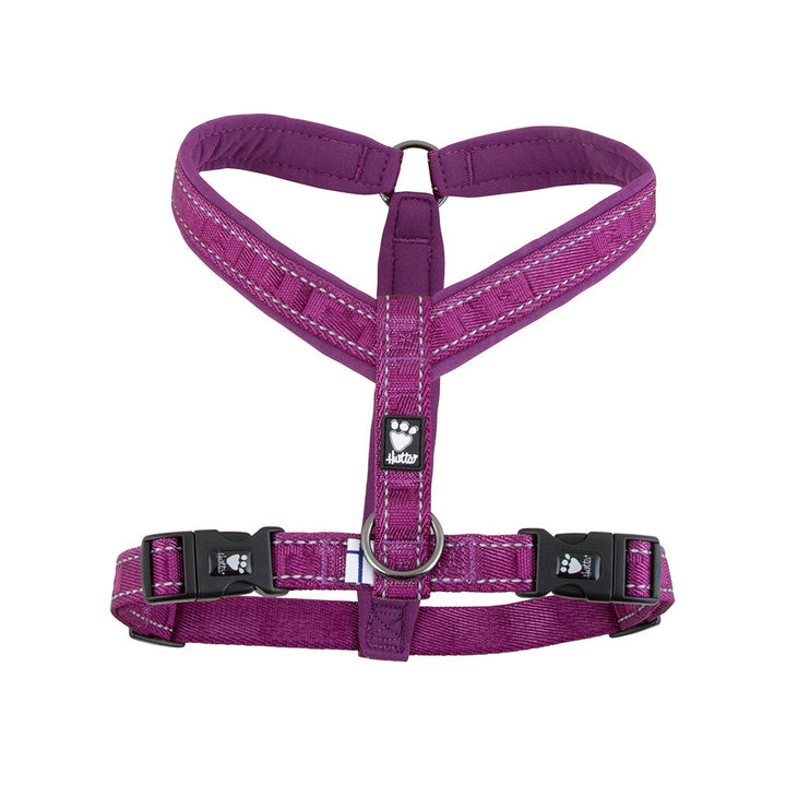 Hurtta Gepolstertes Hund-Geschirr, Y-Form Heather 20-24", Heather 20-24"