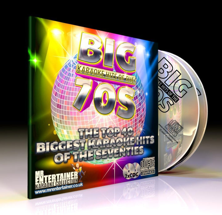 Mr Entertainer Big Karaoke Hits of The 70's (Seventies) CDG Pack. 40 besten Songs aus den siebziger