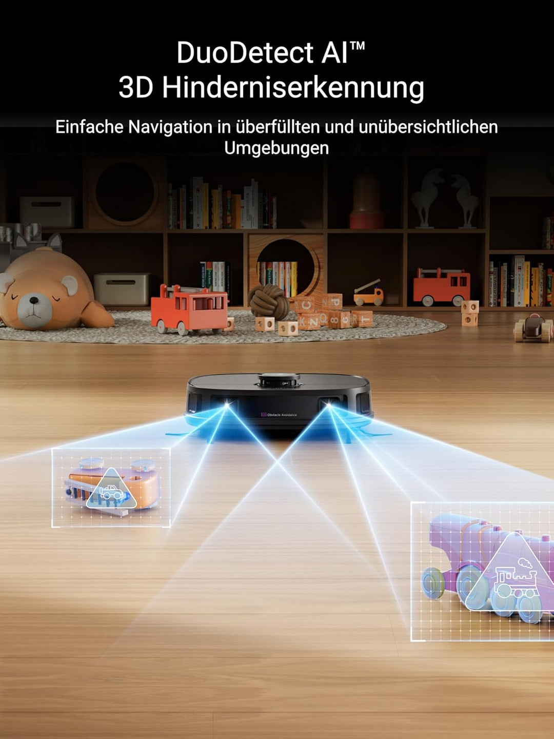 Eureka J12 Ultra Roboterstaubsauger mit Wischfunktion (Selbstentleerung, Wasch- und Trocknung), 5000