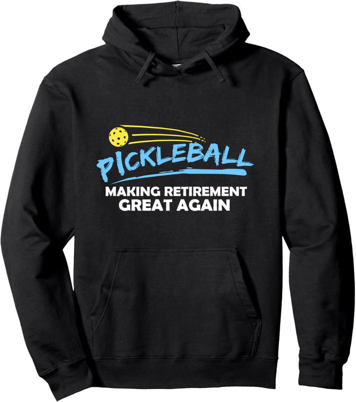 Pickleball Geschenk zum Ruhestand Pullover Hoodie