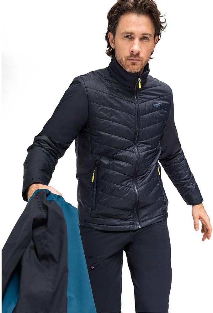 Maier Sports Herren Ribut Jacke Doppeljacke 48 mary p/night sky, 48 mary p/night sky