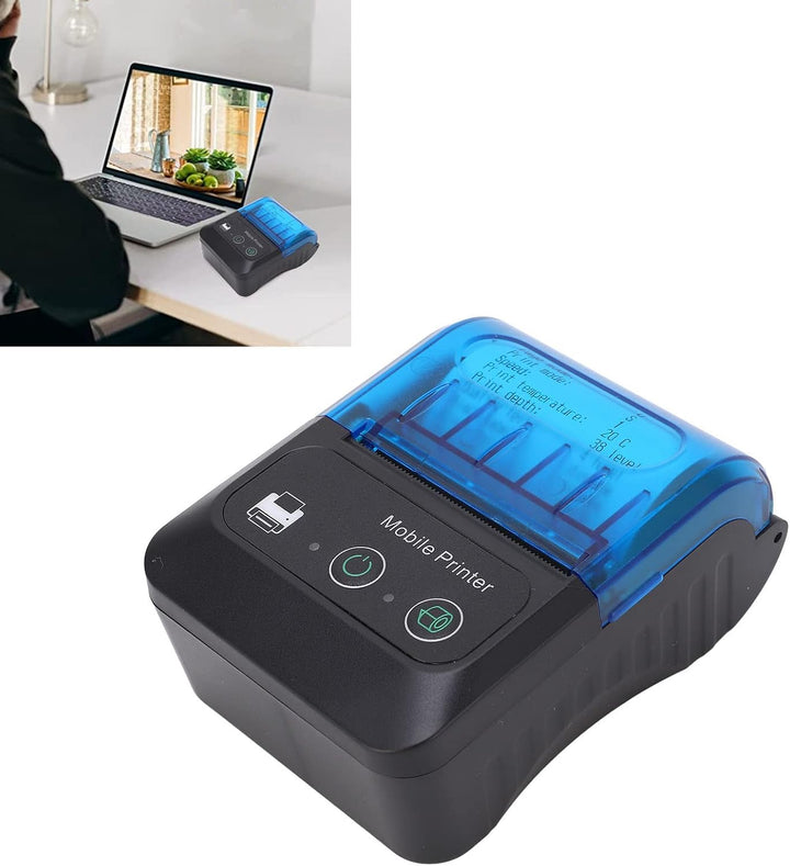Thermo-Etikettendrucker 2 Zoll 203 DPI 80 Mm/s für Zuhause