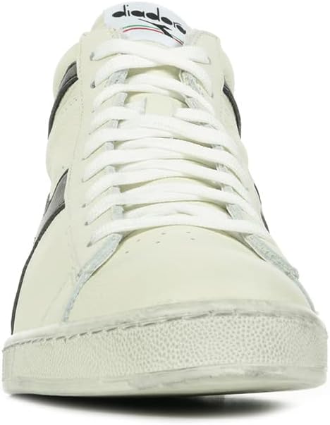 Diadora Unisex Game L High Waxed Hohe Sneaker 36 EU Weiss, 36 EU Weiß