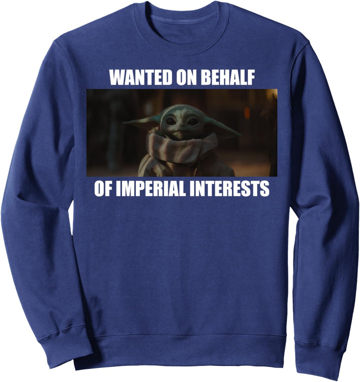 Star Wars The Mandalorian The Child Wanted Frame Sweatshirt