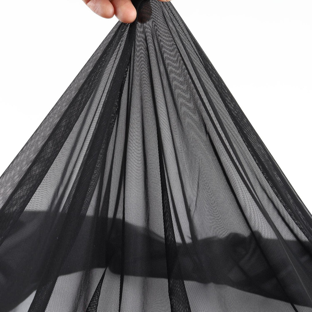 Superfeiner 4-Wege-Stretch-Netzstoff, Nylon, Spandex, Power-Mesh, leicht, durchsichtig, 152,4 cm bre