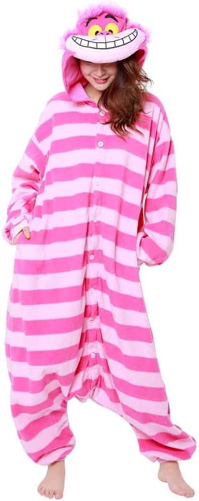 Cheshire Cat Kostüm / Kigurumi Onesie Jumpsuit