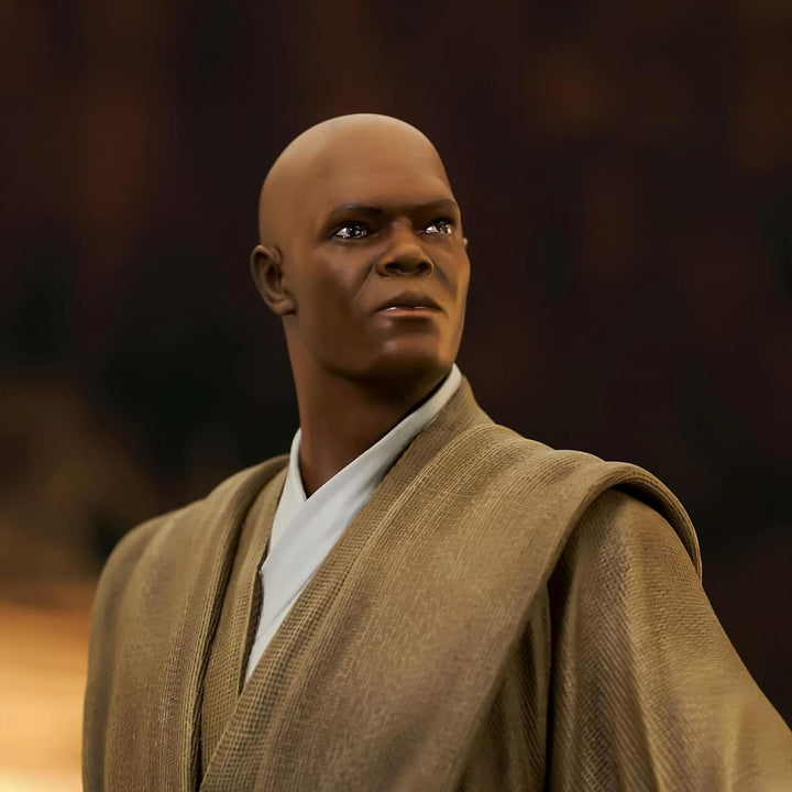 Diamond Select - Star Wars Premier Collection AOTC Mace Windu Statue