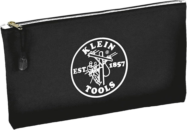 Klein Tools 5140 Leinwand Reissverschluss Taschen, 5141 Red, Gray, Black, Brown 4-Pack, Red, Gray, B