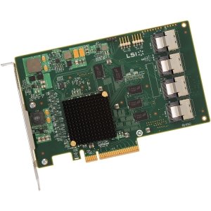 LSI 16-Port Int, 6 Gb/s SATA + SAS, PCIe 2.0, LSI00244 (+ SAS, PCIe 2.0)