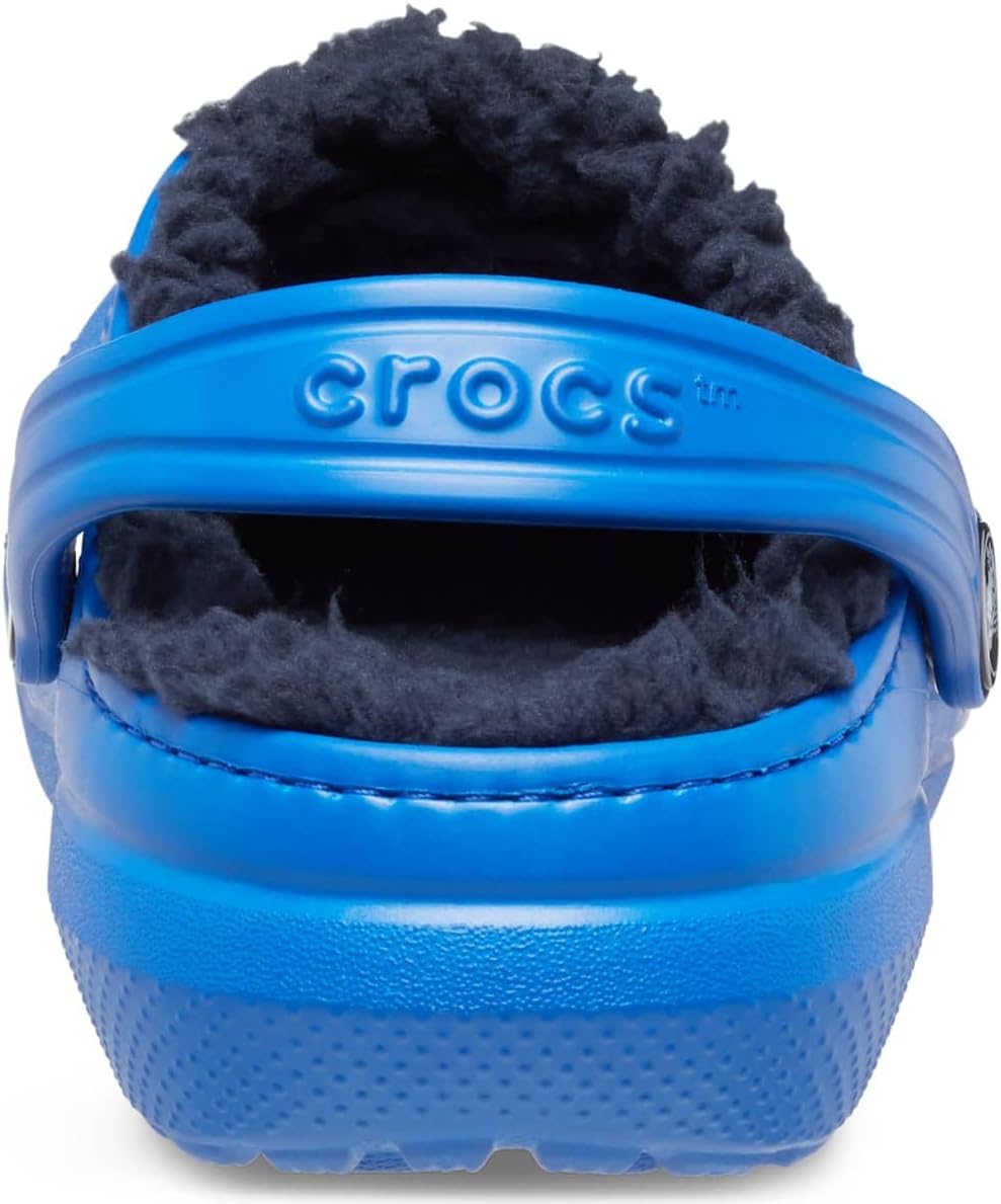 Crocs Unisex Kinder Baya Lined T Clogs 28/29 EU Blue Bolt, 28/29 EU Blue Bolt