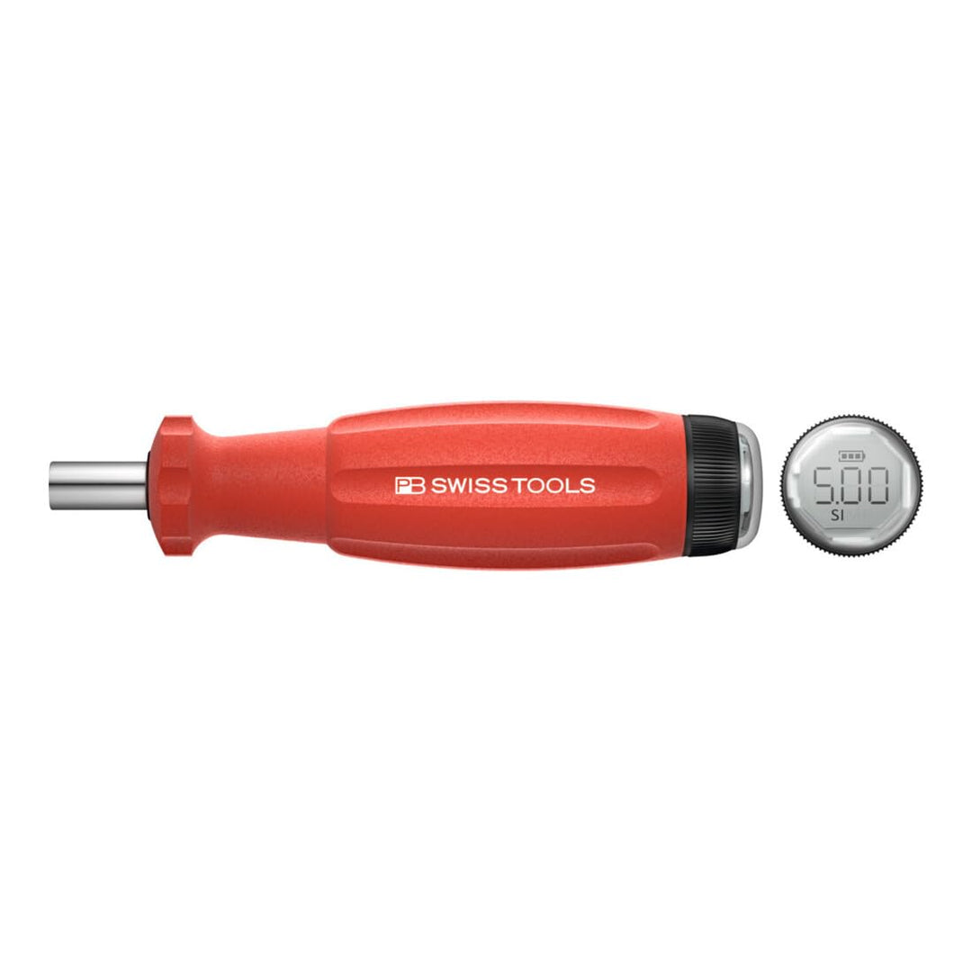 PB Swiss Tools Drehmoment-Schraubendreher, mit Digitalanzeige, D-6,3-Bitaufnahme, 500 cN·m