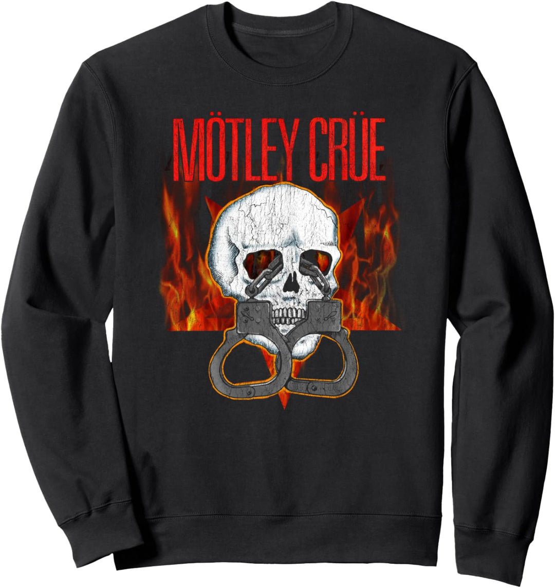 Mötley Crüe - Skull Flames Sweatshirt