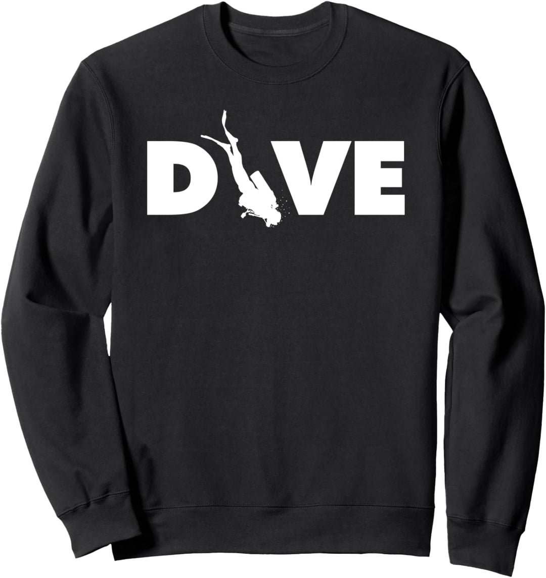 Scuba Diving Neuheit DIVE Sweatshirt