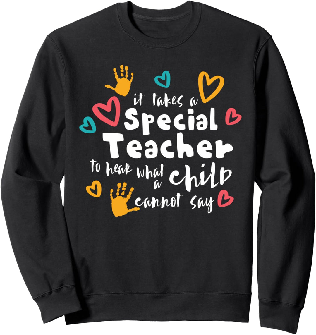 Autismus-Bewusstsein Geschenk besondere Lehrer niedlich ASD Sweatshirt