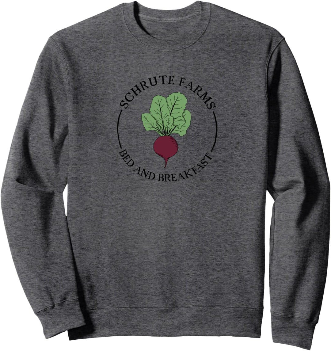 The Office Schrute Bauernhöfe handgezeichnete Rüben Sweatshirt