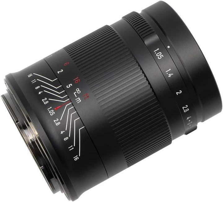 7artisans 50 mm f1.05 grosse Blende Vollrahmen manueller Fokus Objektiv kompatibel mit Canon R-Mount