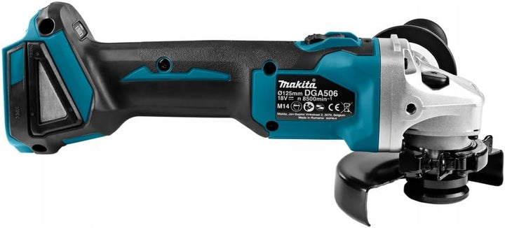 Makita DGA506ZJ Eckschleifmaschine im Koffer Makpac 125 mm 18 V,